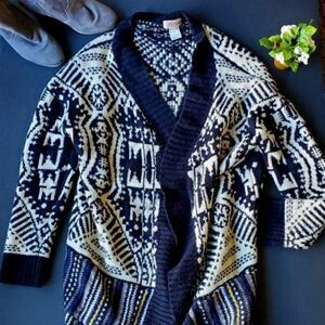 💍Freeway Flyaway Aztec Cardigan